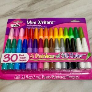 Tulip 30 paint writers RAINBOWcolors new in package